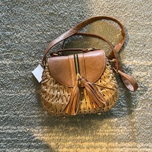 Straw purse